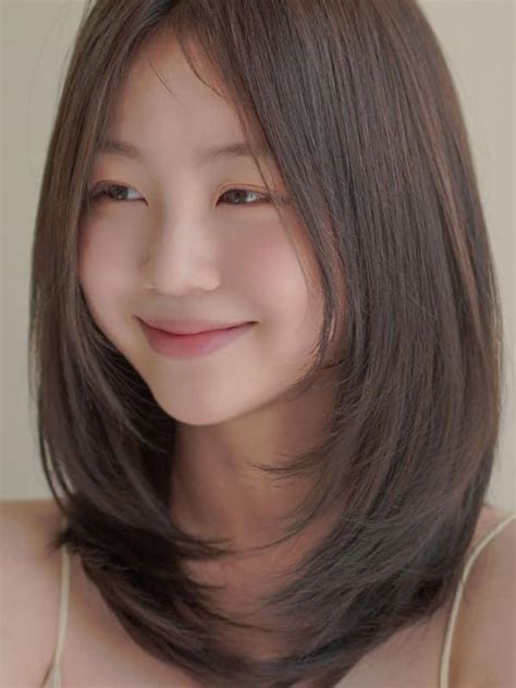 shoulder length hairstyles korean|shoulder length asian haircuts.